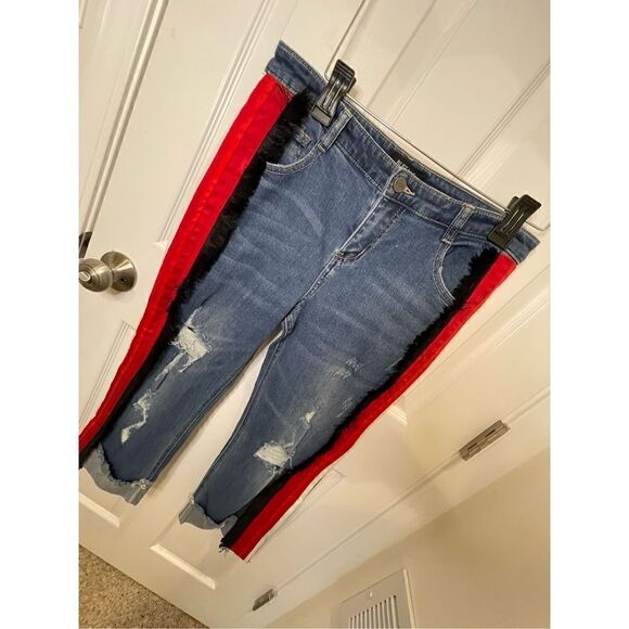 Buffalo David Bitton women’s girlfriend mid rise W28 capris - Picture 1 of 8